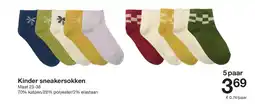 Zeeman Kinder sneakersokken aanbieding