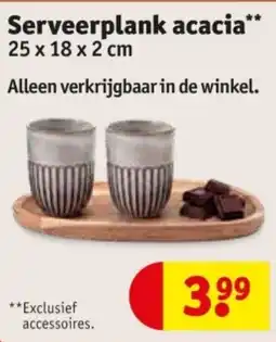 Kruidvat Serveerplank acaci aanbieding