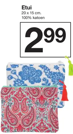 Zeeman Etui aanbieding