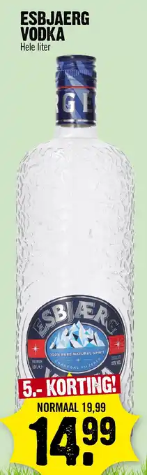 Super Dirck 3 Esbjaerg vodka aanbieding