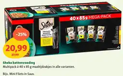 Maxi Zoo Sheba kattenvoeding aanbieding