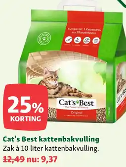 Maxi Zoo Cat's Best kattenbakvulling aanbieding