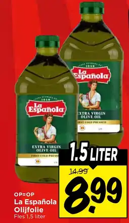 Vomar Voordeelmarkt La Española Olijfolie aanbieding