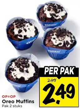 Vomar Voordeelmarkt Oreo Muffins aanbieding
