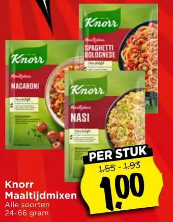 Vomar Voordeelmarkt Knorr Maaltijdmixen aanbieding
