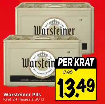 Vomar Voordeelmarkt Warsteiner Pils aanbieding
