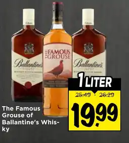 Vomar Voordeelmarkt The Famous Grouse of Ballantine's Whisky aanbieding