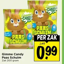 Vomar Voordeelmarkt Gimme Candy Paas Schuim aanbieding