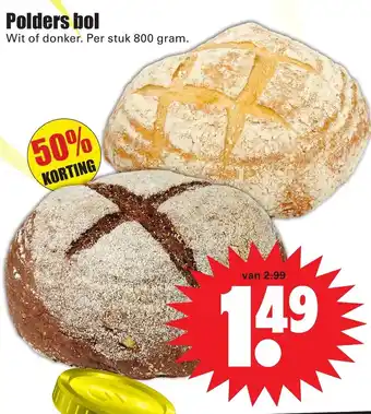 Dirk Polders bol 800g aanbieding