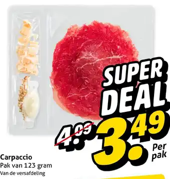 Hoogvliet Carpaccio aanbieding