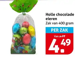 Hoogvliet Holle chocolade eieren aanbieding