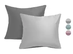 Lidl s.Oliver Set van 2 kussenslopen 60 x 50 cm aanbieding