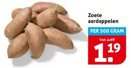 Hoogvliet Zoete aardappelen aanbieding