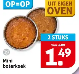 Hoogvliet Mini boterkoek aanbieding