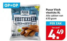 Hoogvliet Puuur Visch vissticks XL aanbieding