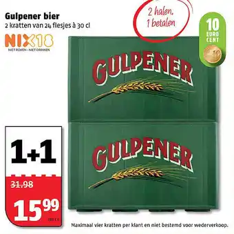 Poiesz Gulpener bier aanbieding