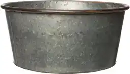 Intratuin Intratuin bloempot Yari grijs D 35 H 16 cm aanbieding