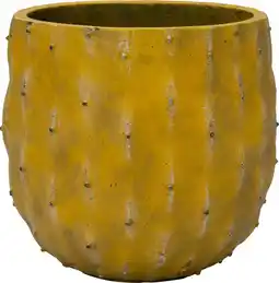Intratuin Intratuin bloempot Cactus geel D 34 H 31 cm aanbieding