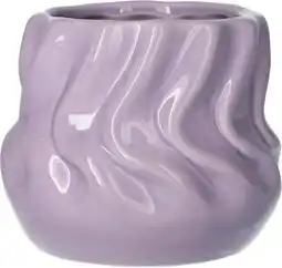 Intratuin Duif bloempot Twister paars D 9,5 H 7,5 cm aanbieding
