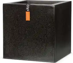 Intratuin Capi Europe plantenbak zwart 80 x 80 x 80 cm aanbieding