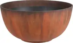 Intratuin Mica Decorations plantenschaal Bravo koper D 35 H 17 cm aanbieding