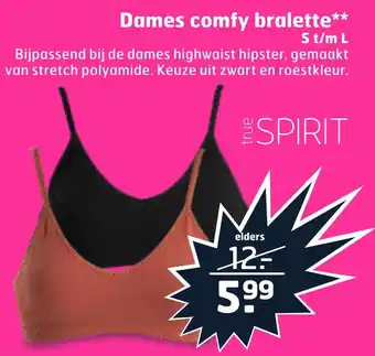 Trekpleister Dames comfy bralette aanbieding