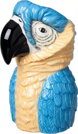 Intratuin Intratuin bloempot Dieren papegaai blauw 12,4 x 11,2 x 18,3 cm aanbieding