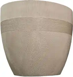 Intratuin Intratuin bloempot Timo crème D 27 H 22 cm aanbieding