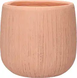 Intratuin Duif bloempot Perzik oranje D 11,5 H 11 cm aanbieding