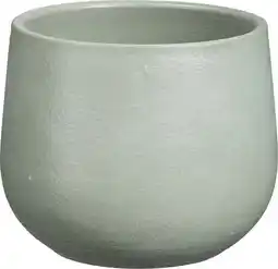 Intratuin Mica Decorations bloempot Sevilla grijs D 17 H 15 cm aanbieding