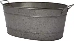 Intratuin Intratuin plantenteil Vivi zink 65 x 42 x 28 cm aanbieding