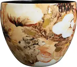 Intratuin TS bloempot Cotton crème D 21 H 16 cm aanbieding