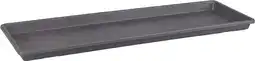 Intratuin Elho Green basics balkonbak schotel L 80 H 2,5 cm antraciet aanbieding