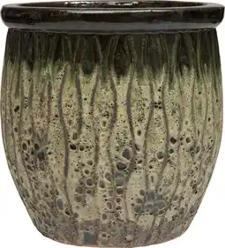 Intratuin Intratuin bloempot Mario groen D 41 H 41 cm aanbieding