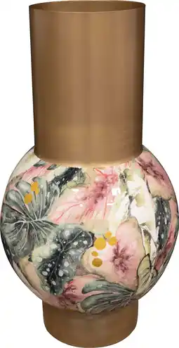 Intratuin TS vaas Monstera goud D 25 H 45 cm aanbieding