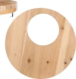 Intratuin Mica Decorations plantenstandaard Thompson naturel D 39 H 3 cm aanbieding