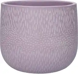 Intratuin Duif bloempot Lila paars D 16,5 H 14 cm aanbieding