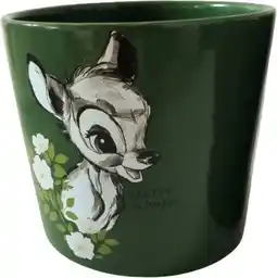 Intratuin Disney bloempot Bambi licht groen D 14,5 H 14 cm aanbieding