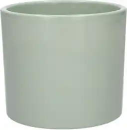 Intratuin Bloempot Maceo mint groen D 13,5 H 12,3 cm aanbieding