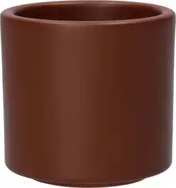 Intratuin Duif bloempot Maceo cacao D 7,5 H 7 cm aanbieding