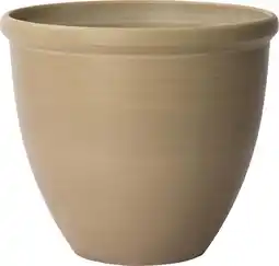 Intratuin Intratuin bloempot Lush Living beige D 35 H 29 cm aanbieding