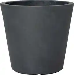 Intratuin Intratuin bloempot Liv donkergrijs D 18 H 17 cm aanbieding