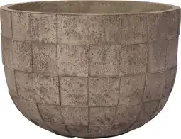 Intratuin Intratuin bloempot Bristol bruin D 45 H 32 cm aanbieding