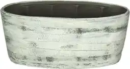 Intratuin Floran Orchidee jardinière 33x15x15cm cement streep aanbieding