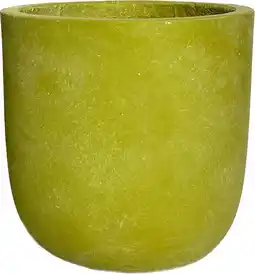 Intratuin Intratuin bloempot Lena groen D 37 H 32 cm aanbieding