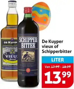 Hoogvliet De Kuyper vieux of Schipperbitter aanbieding