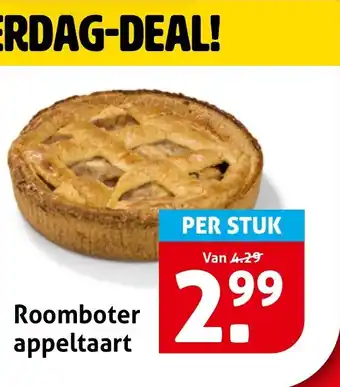 Hoogvliet Roomboter appeltaart aanbieding