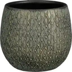 Intratuin Mica Decorations bloempot Madeira groen D 16 H 16 cm aanbieding