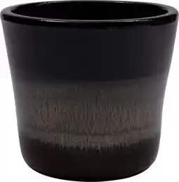 Intratuin Intratuin bloempot Coffee zwart / bruin D 36 H 32 cm aanbieding