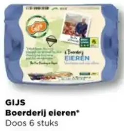 PLUS GIJS Boerderij eieren aanbieding